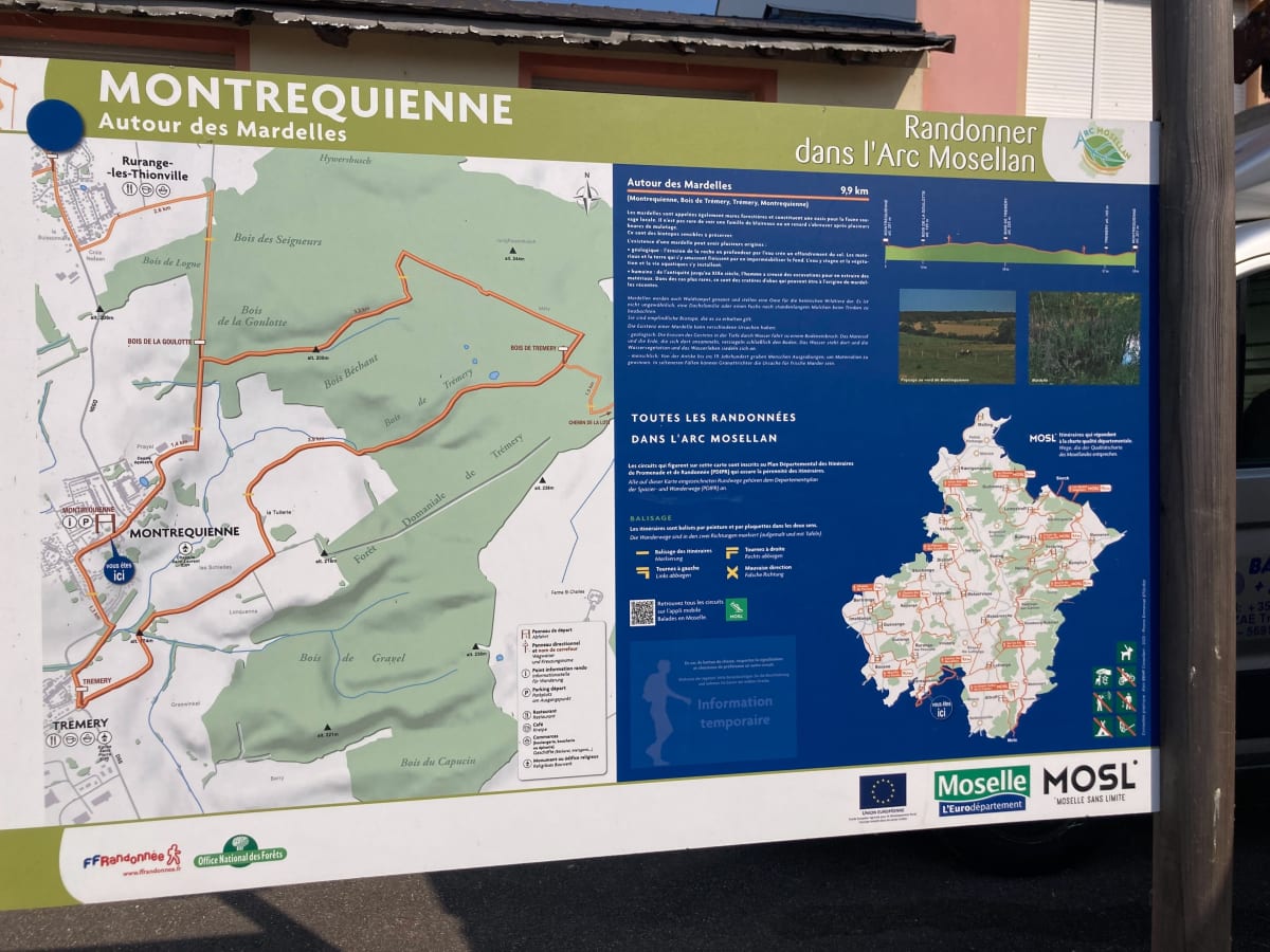 Autour des Mardelles - Rurange-lès-Thionville