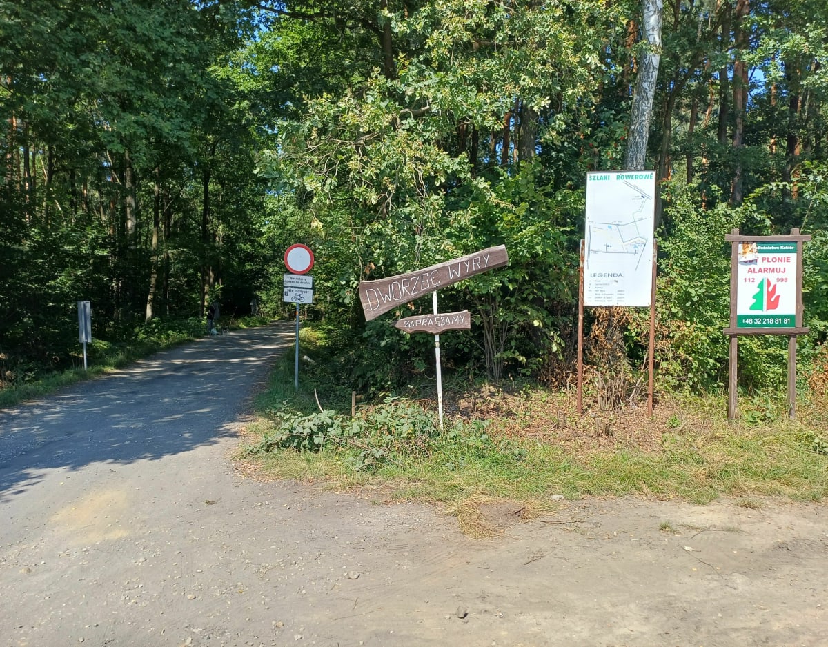 Tychy Żwaków PKP - Kobiór PKP - Tychy