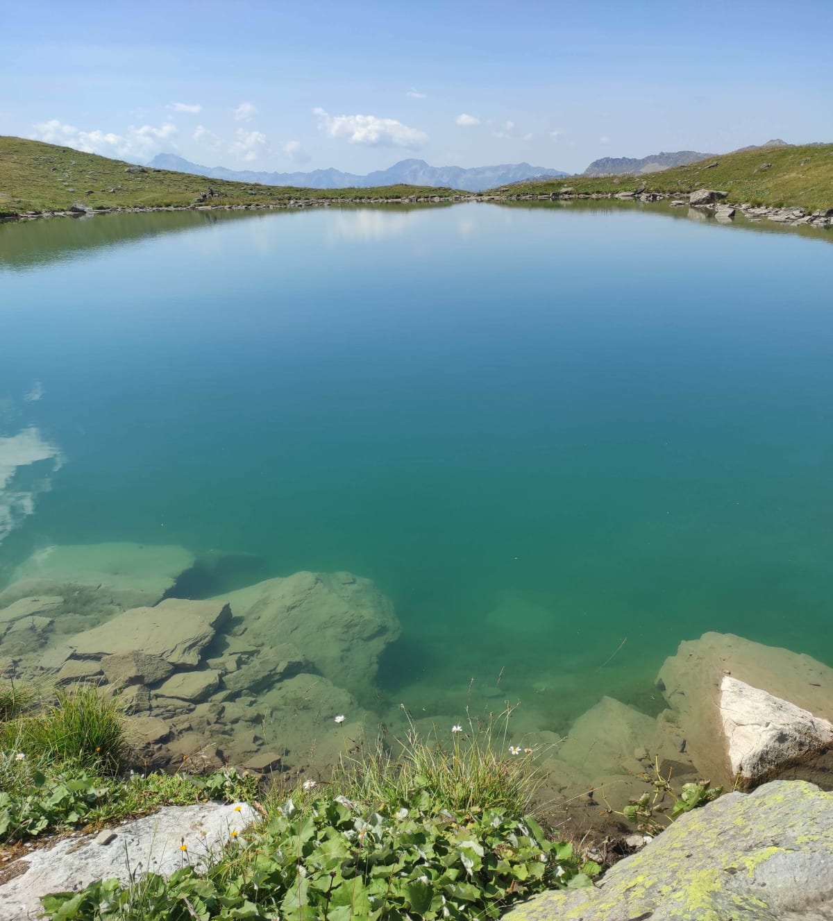 Boucle lac bleu, lac blanc, Saint François Longchamp - Saint-François-Longchamp