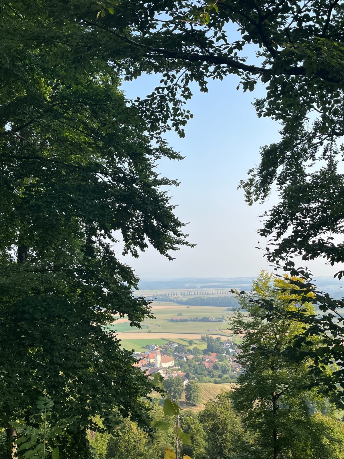Départ de Moernach, Kastelberg , tour du Rossberg - Mœrnach