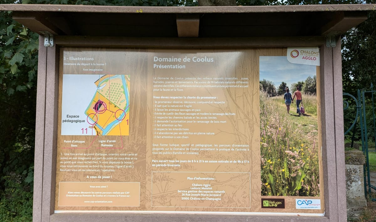 Balade dans le domaine de coolus - VERONIQUE