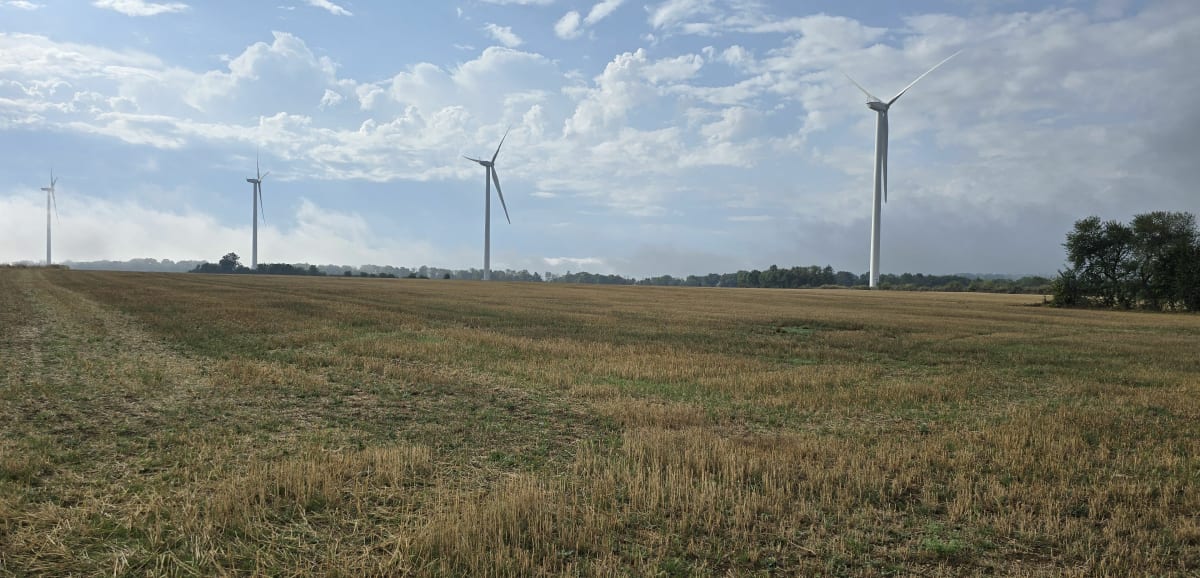 La boucle des éoliennes d’Esnoms - Le Val-d'Esnoms