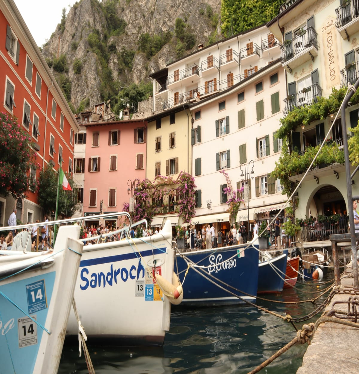 Chemin piétonnier depuis Limone sul Garda - Limone Sul Garda