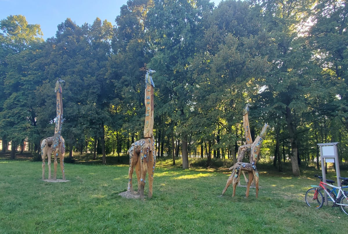 Parc château Fontainebleau - Helene