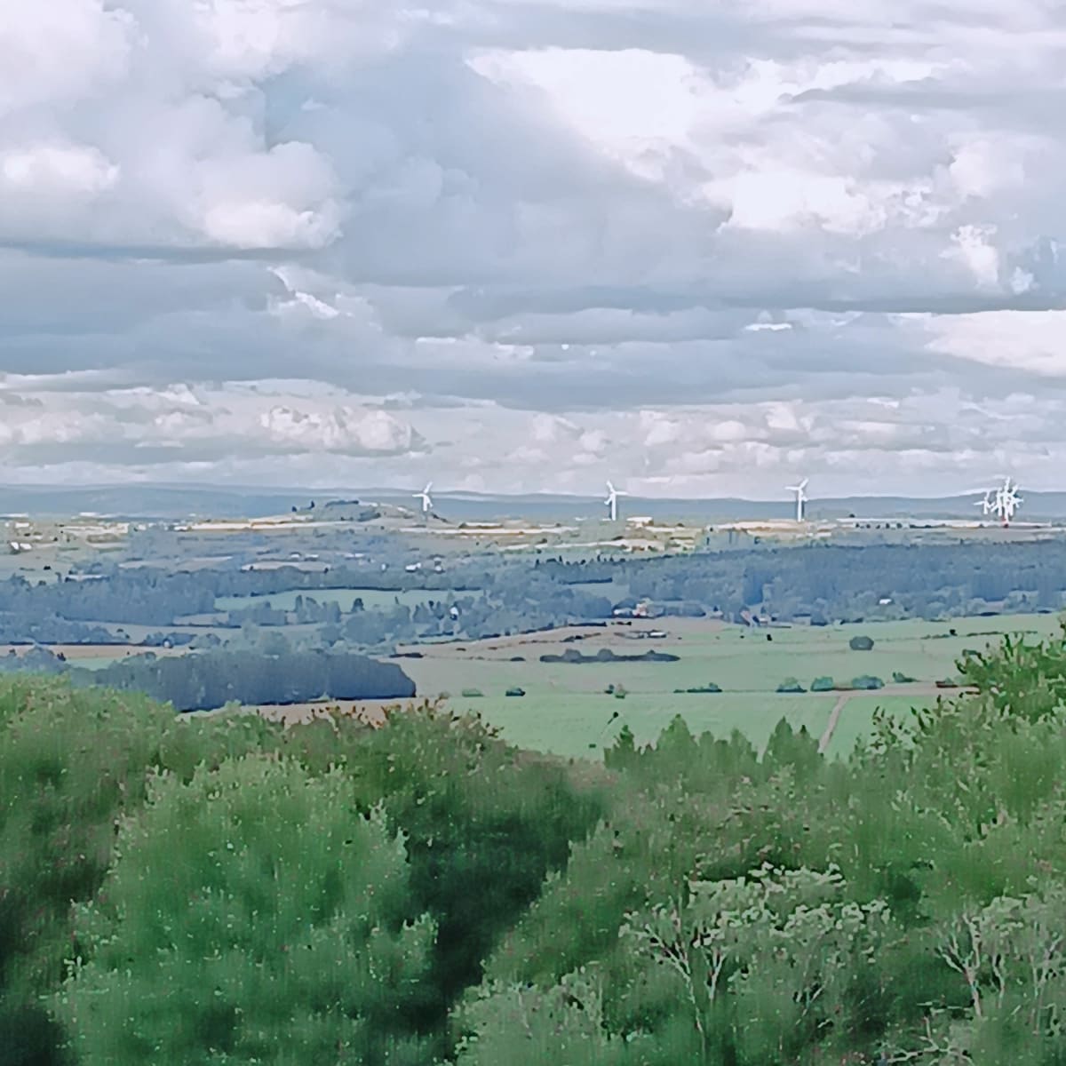 Le Bouchet via la Pierre Plantée à mi-chemin - Odile