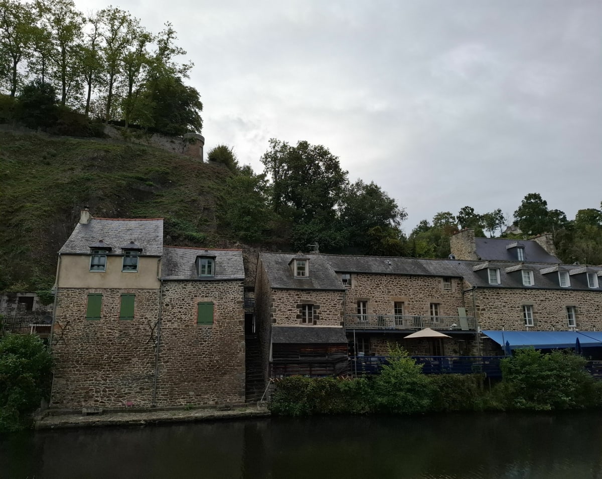 Du port de Dina, en direction d’Evran, par Léhon - Dinan