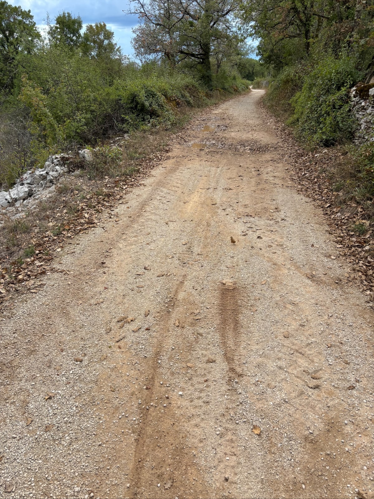 Chemin de Blanat vers Rocamadour - Rocamadour