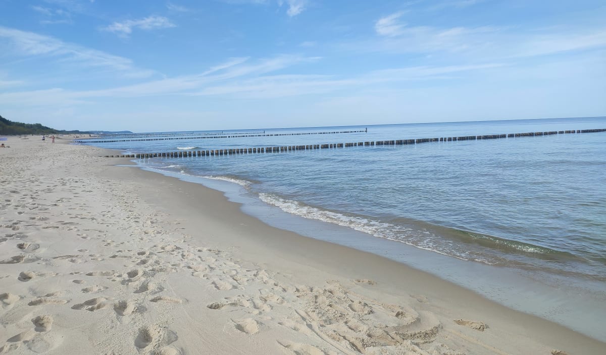 Spacer Po plaży w Chłupach - E