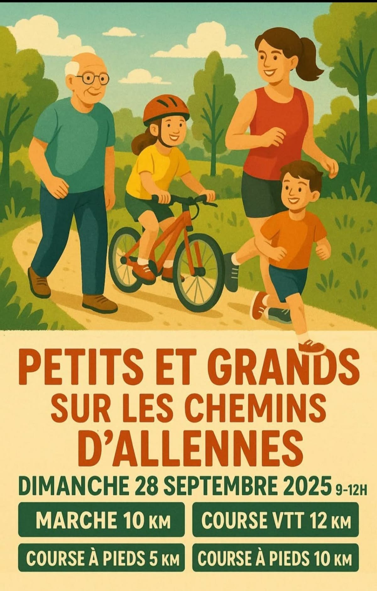 A en perdre Allennes, par les chemin de Hallage - Fanny