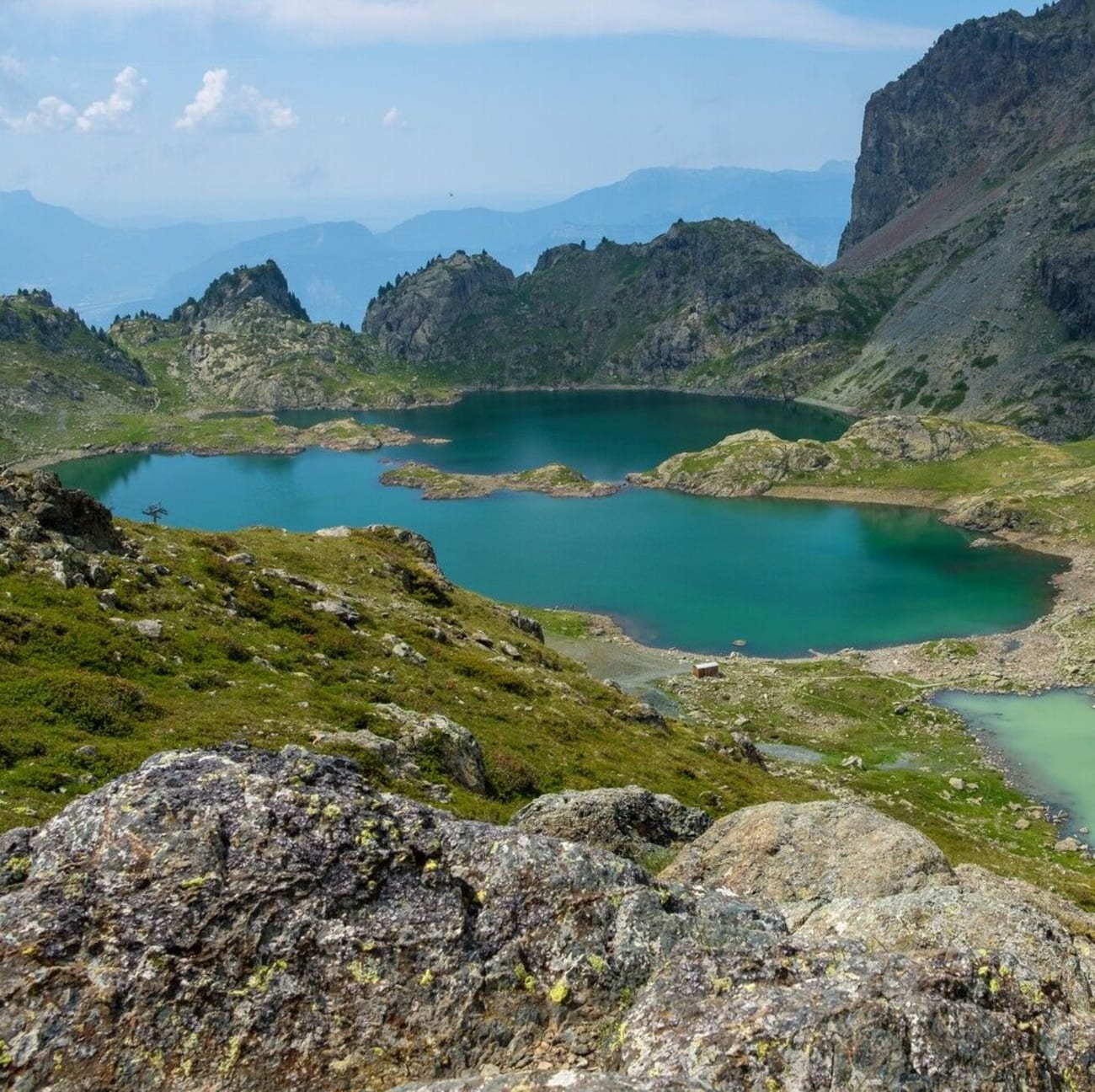 Photo des lacs Robert situés à proximité du lac Achard.
