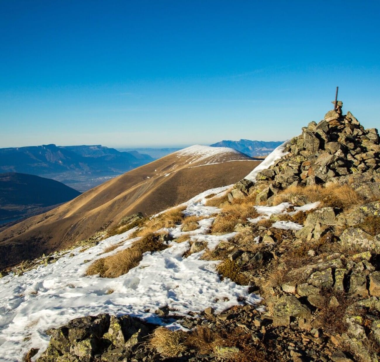 Sommet du Taillefer accessible depuis le lac du Poursollet.