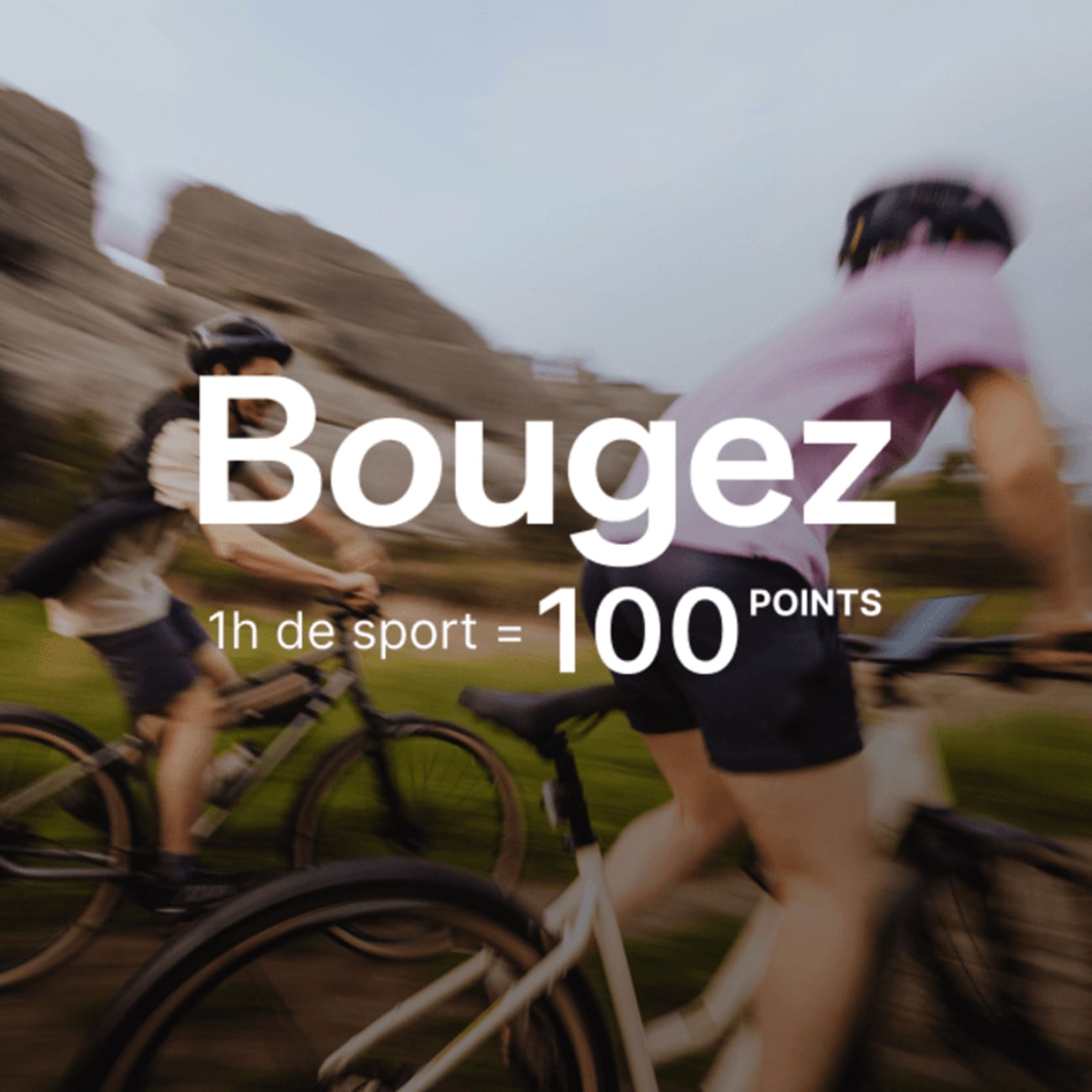 Gagnez 100 points de fidélité à chaque heure de sport réalisée avec Decathlon Outdoor