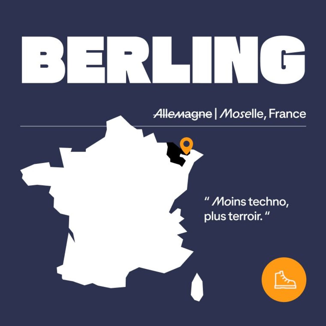 Tour du monde en France : carte France sur fond bleu foncé