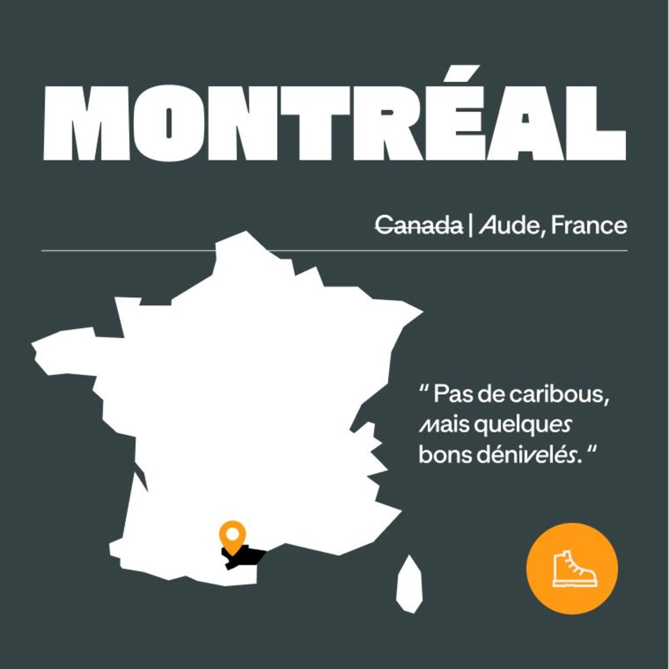 Tour du monde en France : carte France sur fond bleu gris