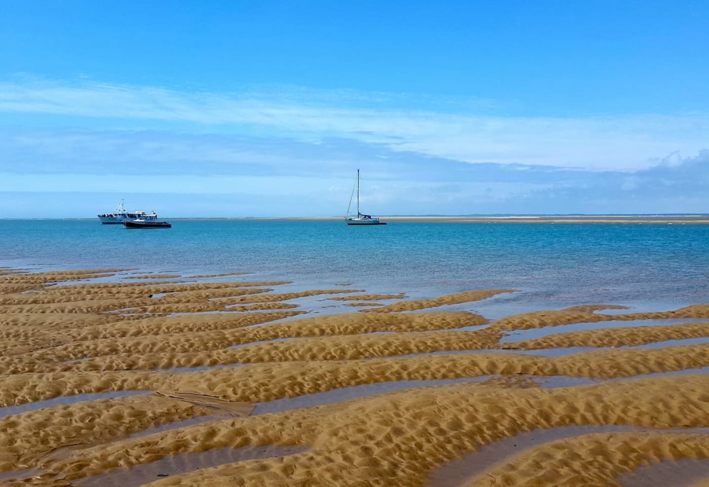 La plage de Soulac-sur-mer dans le Médoc