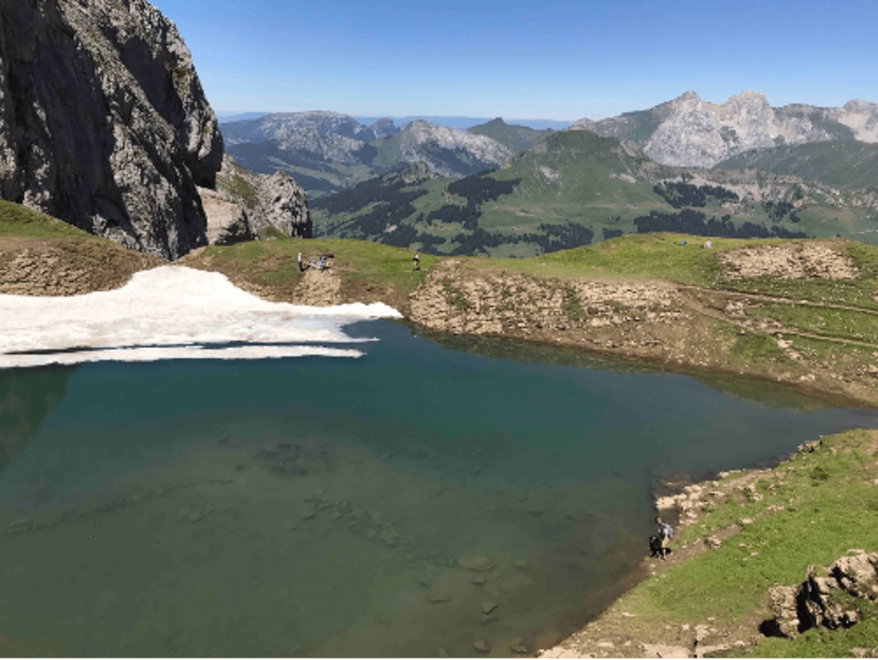 Randonnée La Clusaz - L'Ambrevetta par le lac de Tardevant et les reposants alpages des Aravis