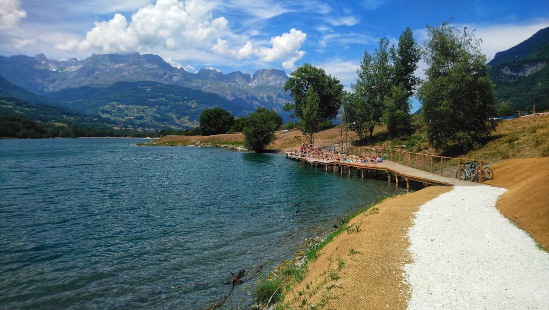 Randonnée Passy - Tour du lac de Passy et moment de détente