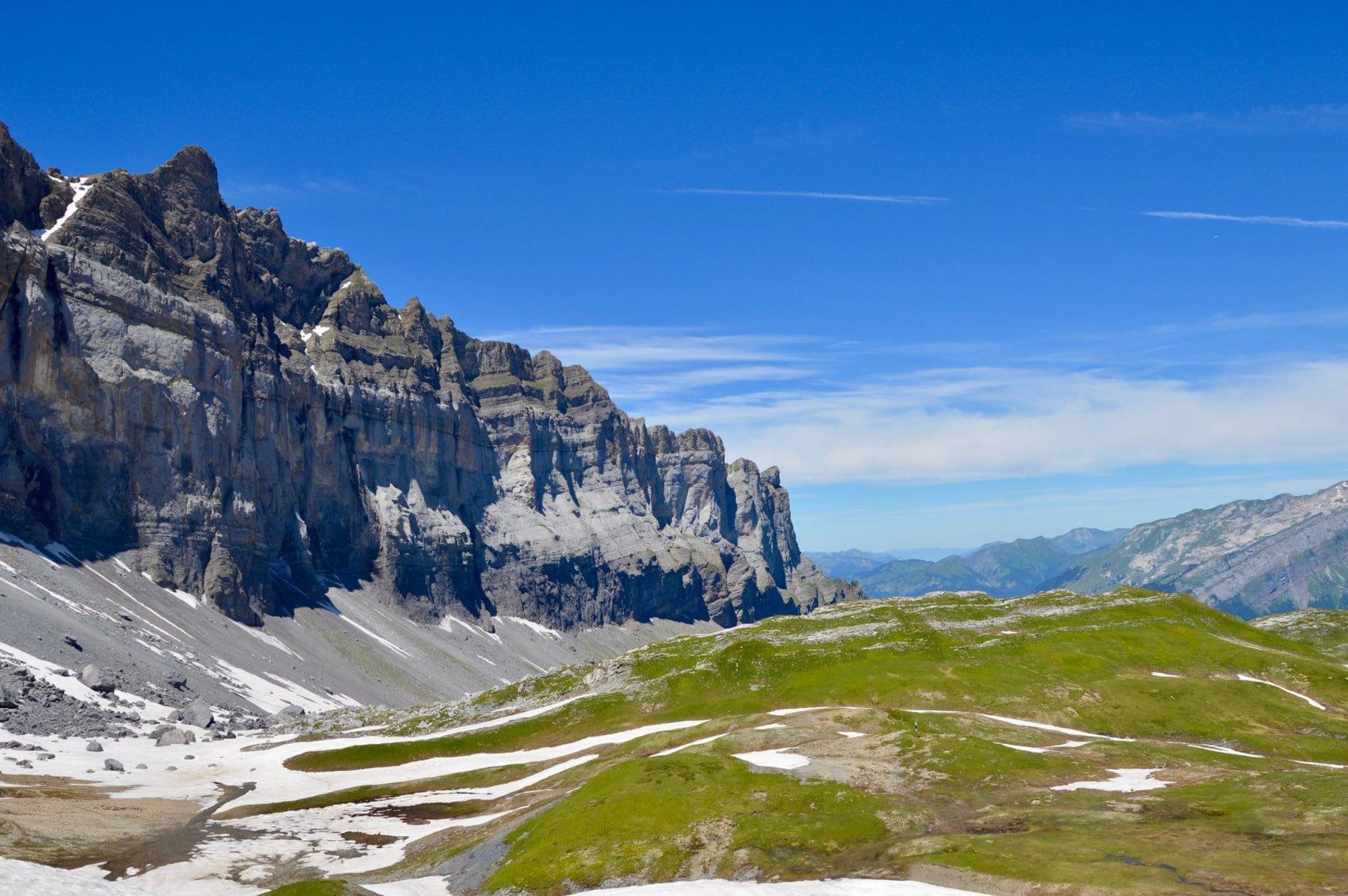 Randonnée Passy - Tour des Fiz, lac de Pormenaz et évasion au pied des falaises