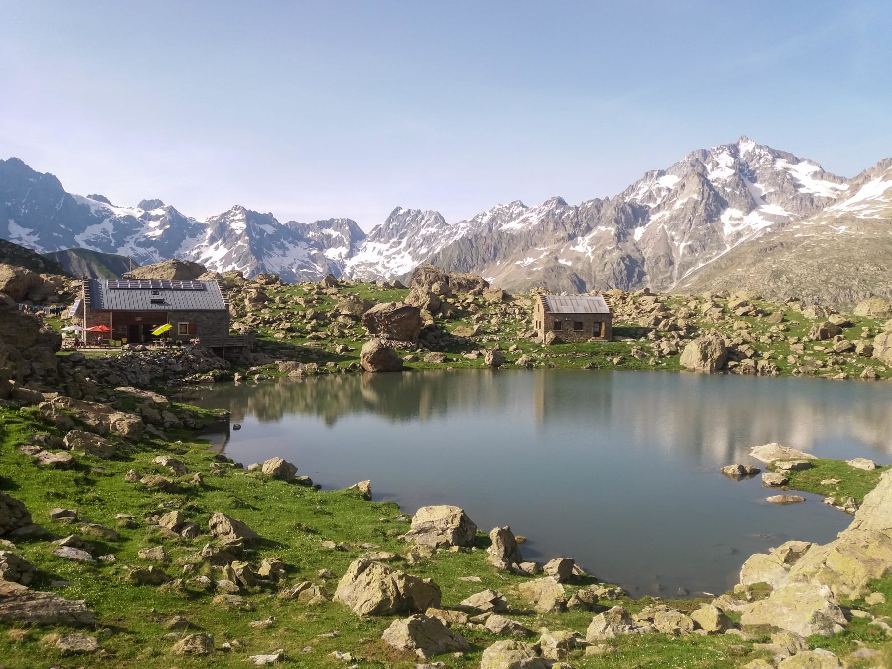 Randonnée La Chapelle-en-Valgaudémar - Retraite au refuge de Vallonpierre et balade au fil de l'eau