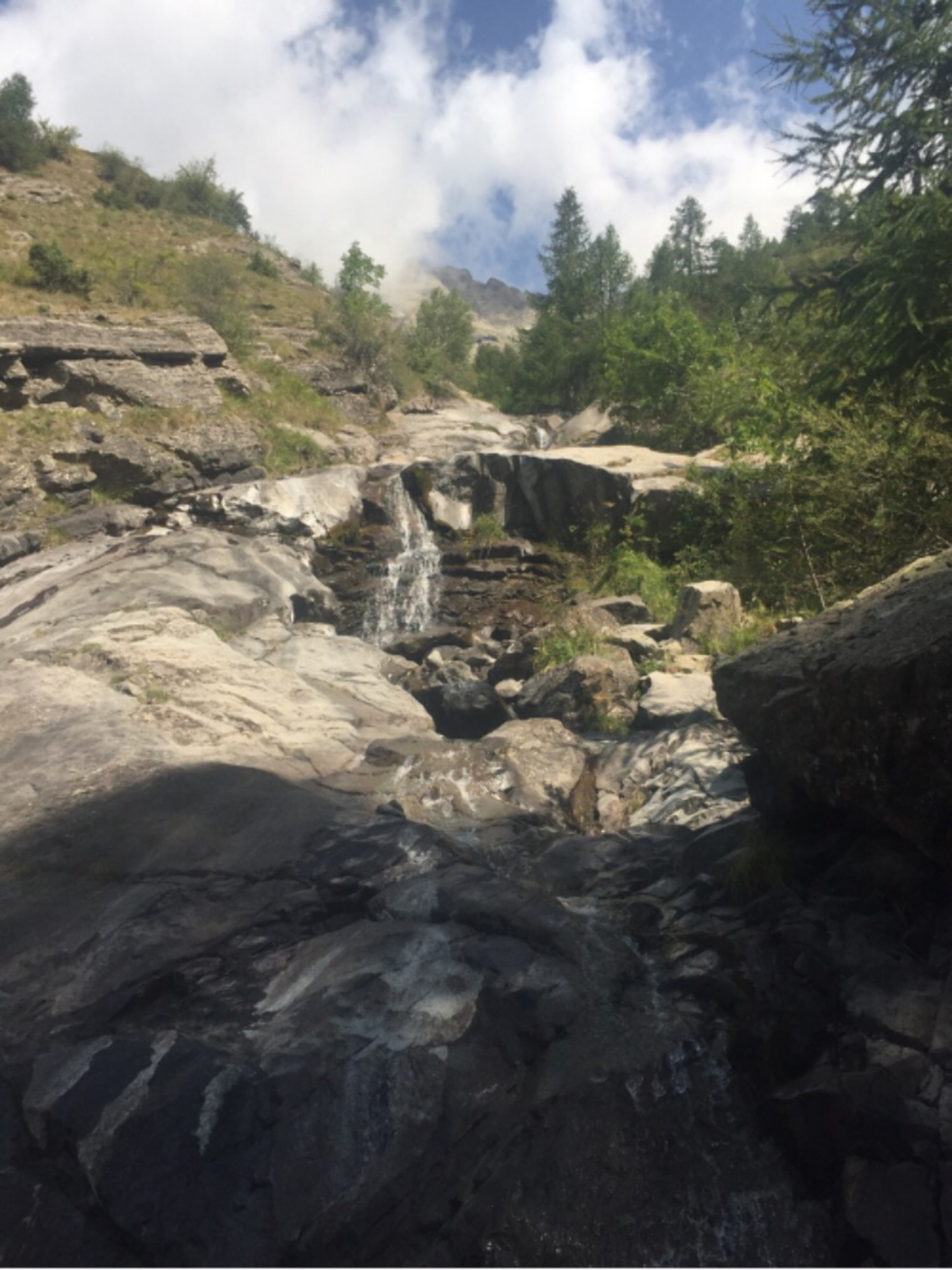 Randonnée Champoléon - Village perdu de Méollion et souvenirs de Résistance