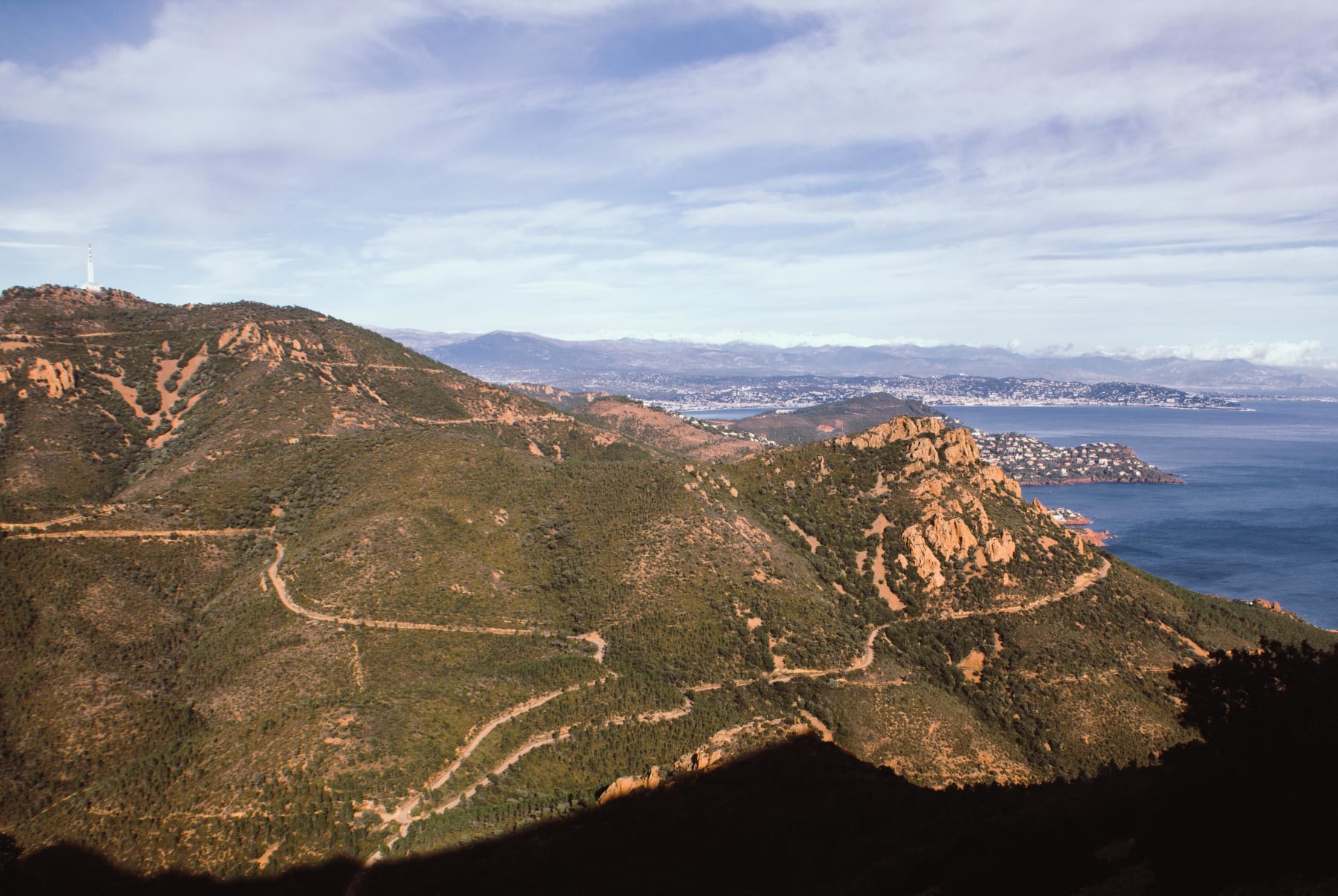 Randonnée Saint-Raphaël - Pédaler à Saint-Raphaël et longer la corniche de l’Esterel