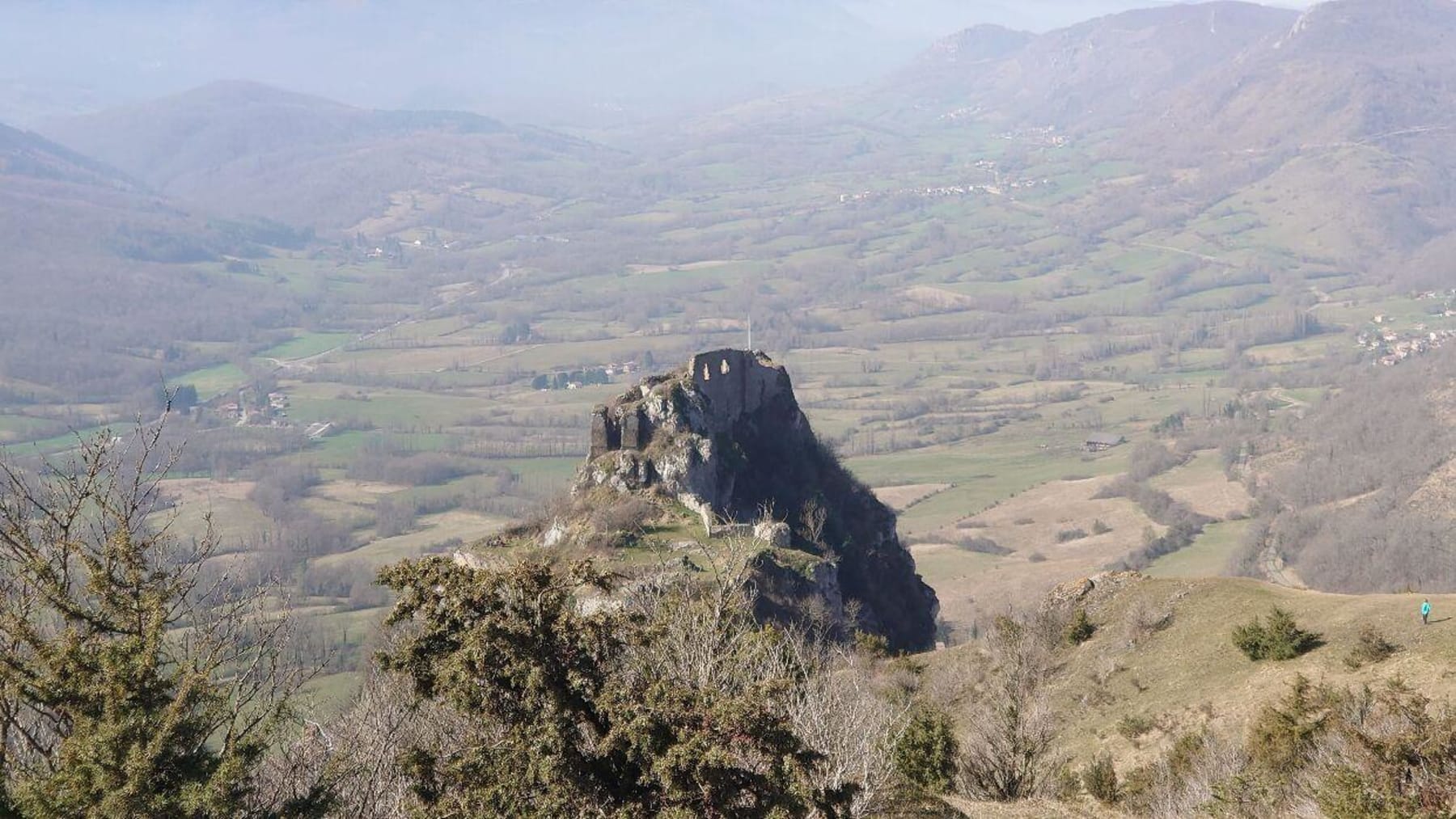 Randonnée Roquefixade - Village de Roquefixade et son mystérieux château Cathare