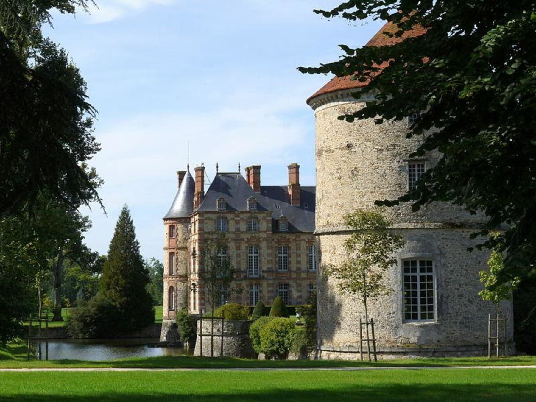 Randonnée Crèvecœur-en-Brie - De Crèvecœur à Houssaye-en-Brie et vie de châteaux