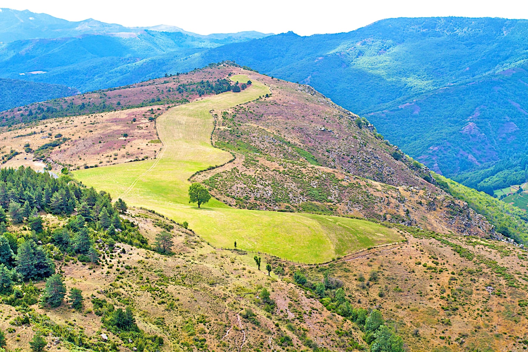 Randonnée Moissac-Vallée-Française - Mythique tour de la Corniche des Cévennes à vélo