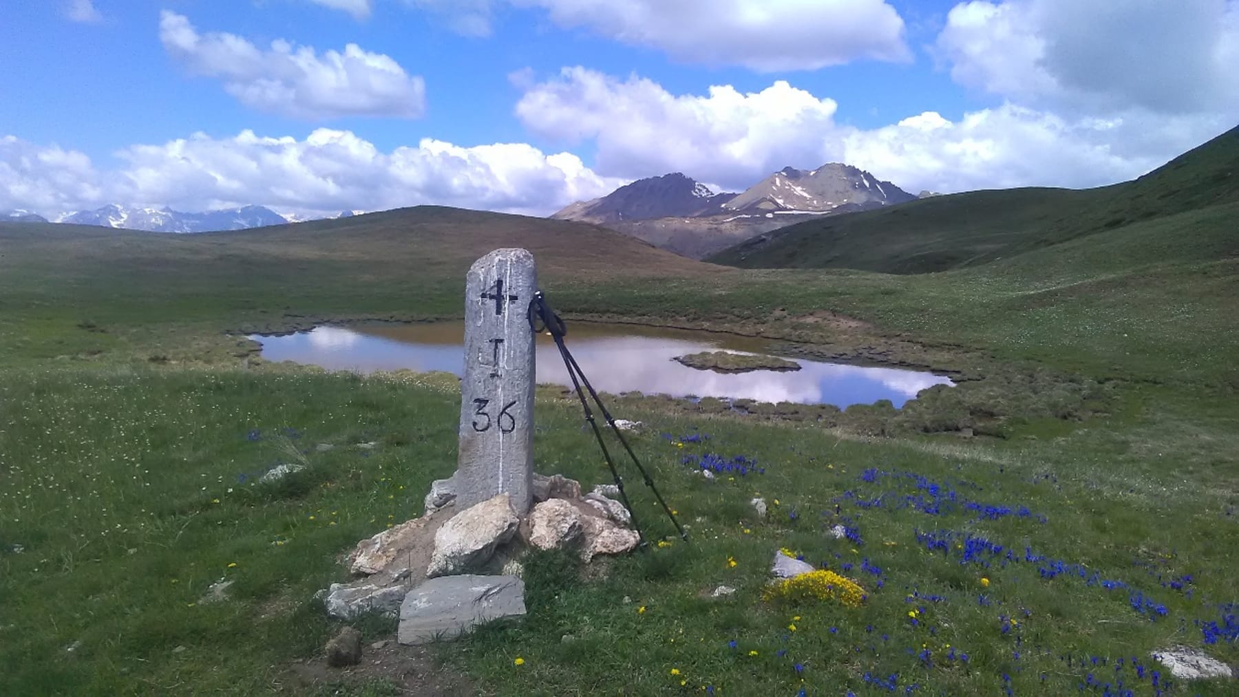 Randonnée Cervières - Ascension à la Cima Fournier et fermes abandonnées