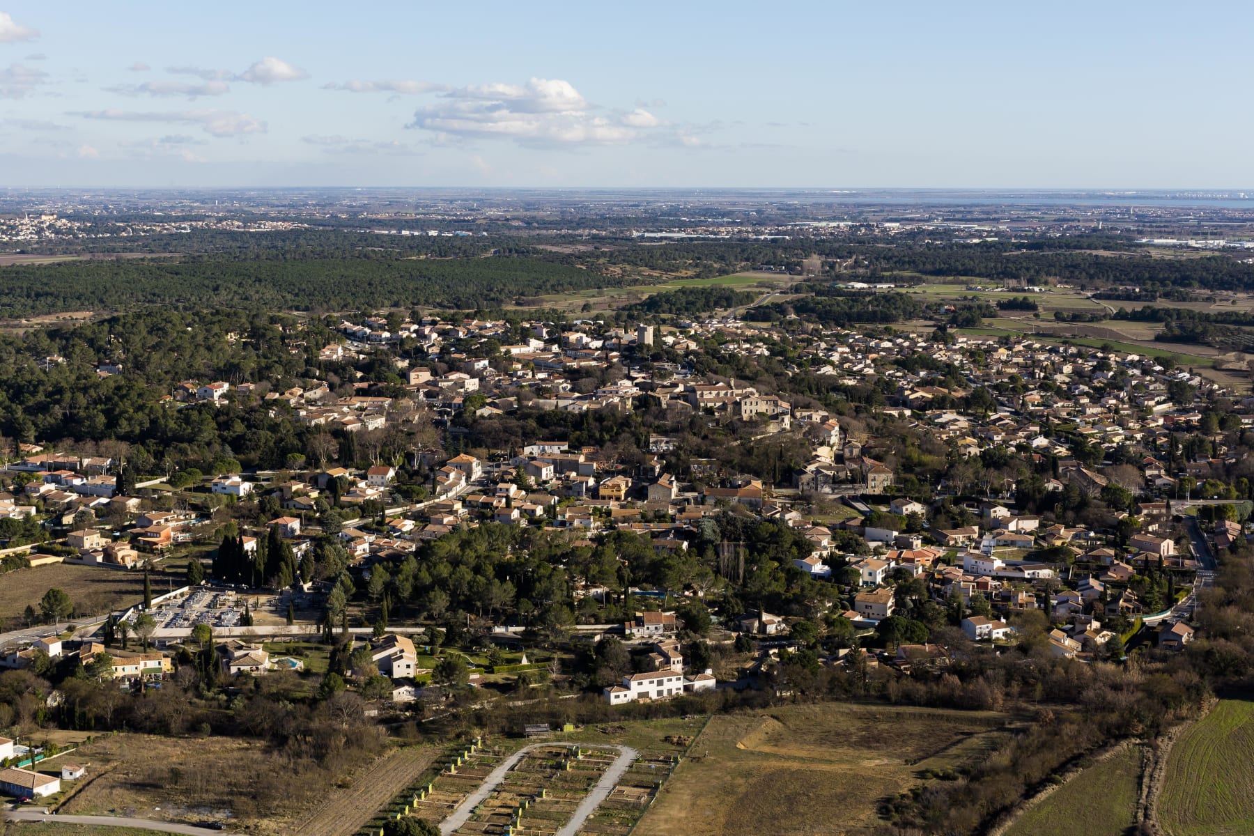 Randonnée Teyran - Teyran et boucle à VTT hors du temps dans la garrigue