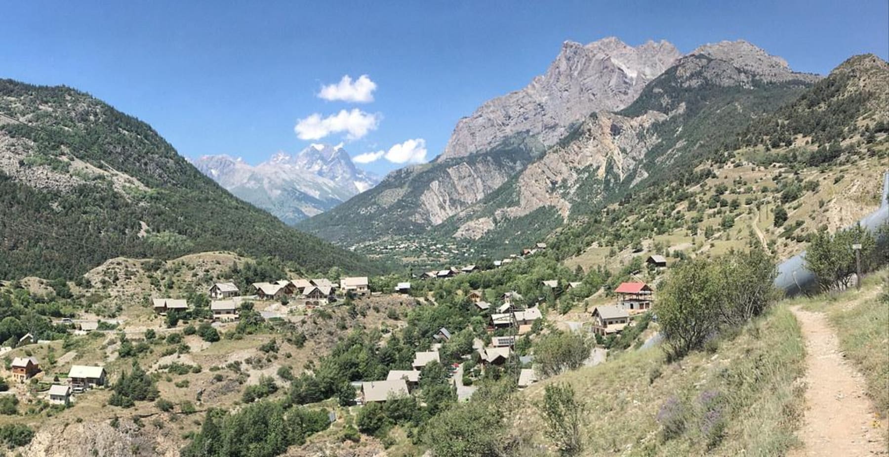 Randonnée Vallouise-Pelvoux - Ascension à la Tête d'Amont, cascade, ruisseaux et belvédère