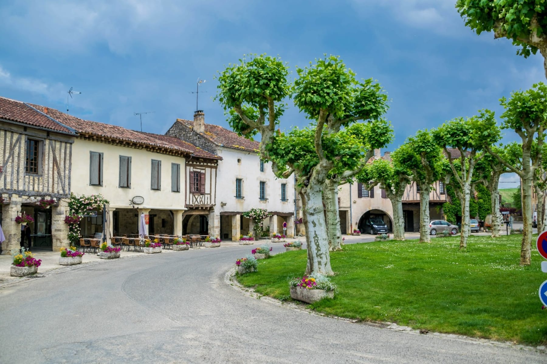 Randonnée Fourcès - Fourcès et randonnée exquise dans un p'tit coin de paradis