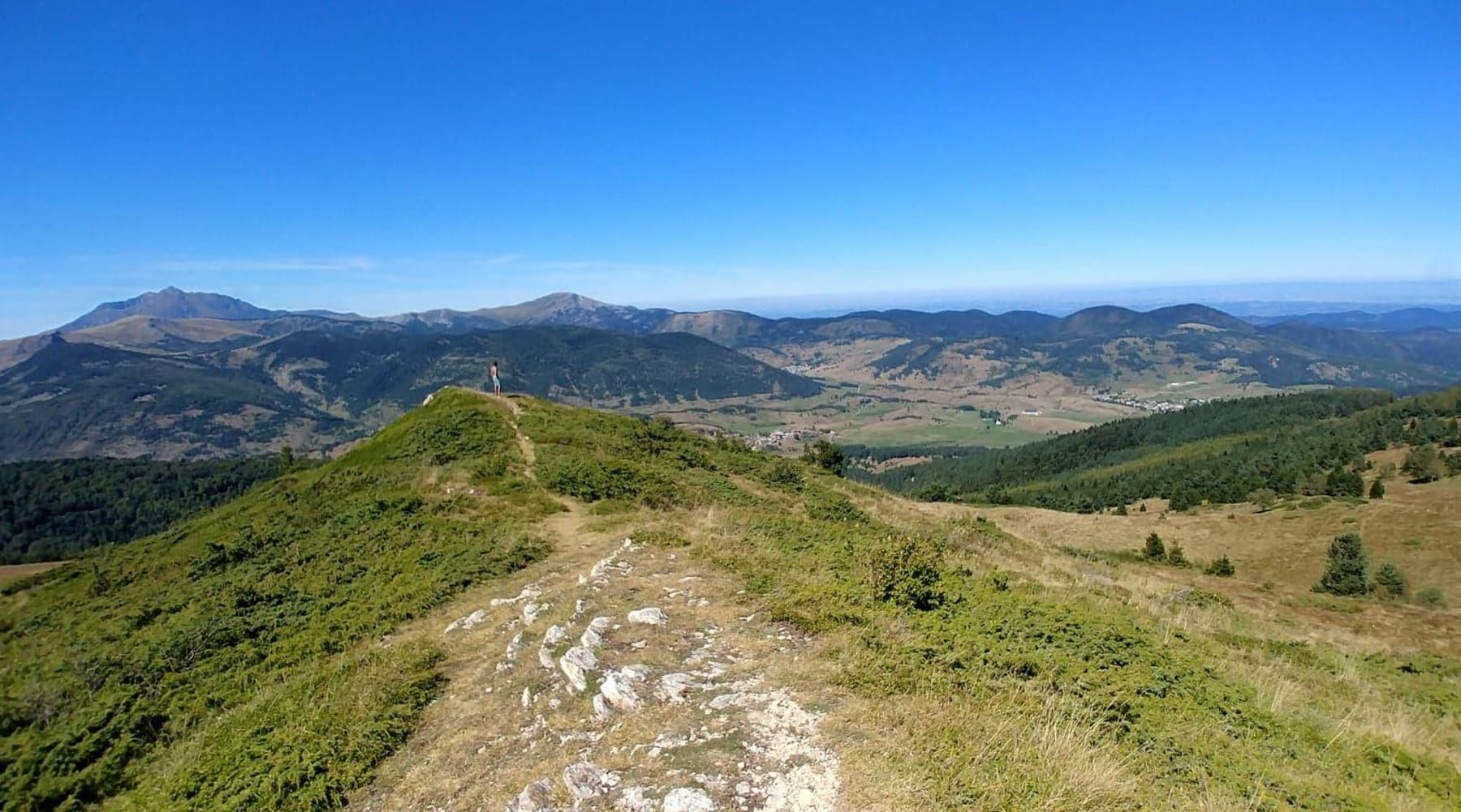 Randonnée Ignaux - Col de Chioula et randonnée jusqu'au Roc de Quercourt