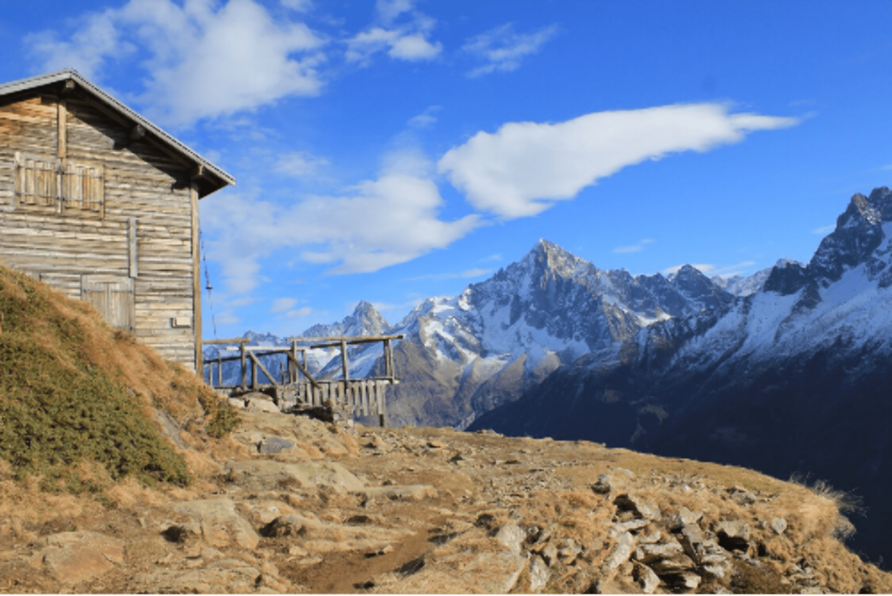 Randonnée Les Houches - Aiguillette des Houches par le refuge et le col de Bellachat