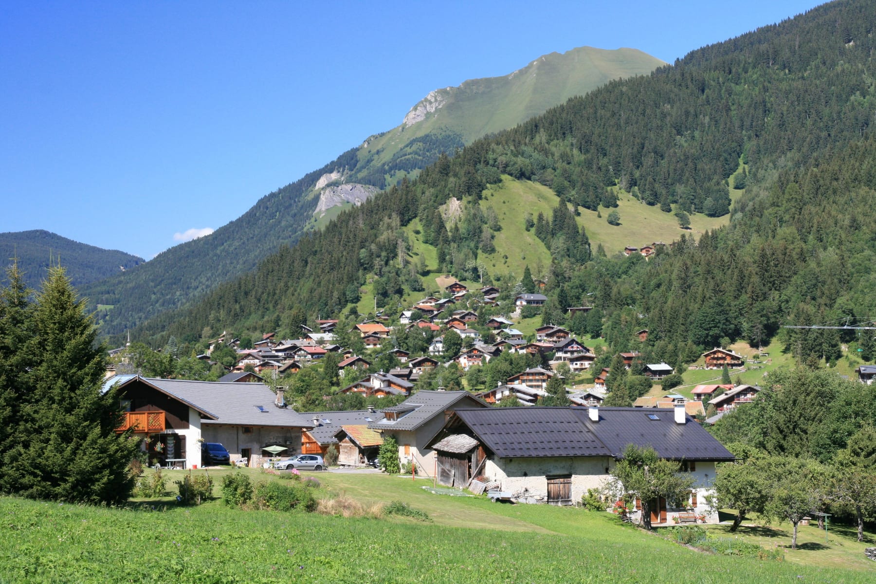 Randonnée Les Contamines-Montjoie - Jolies vues sur les hauteurs des Contamines