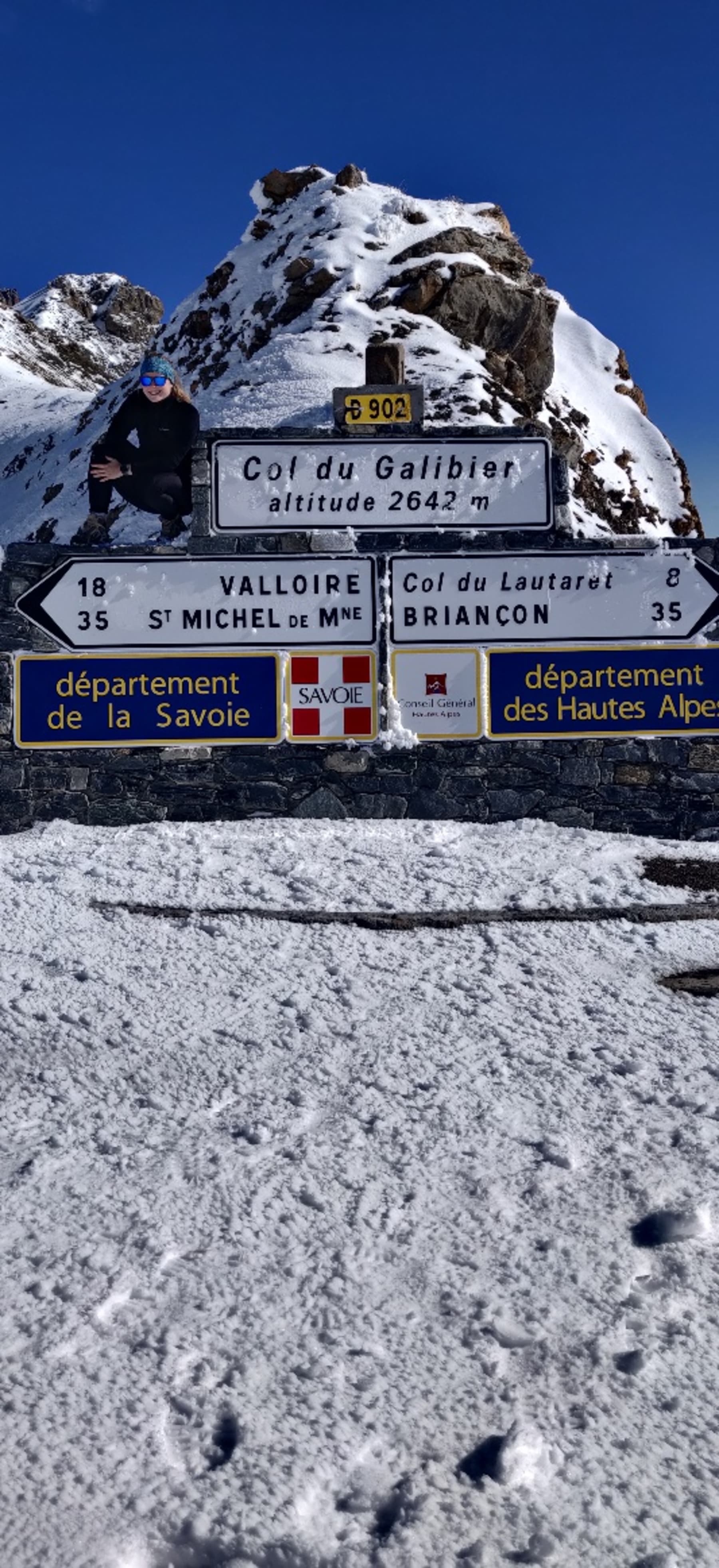 Randonnée Le Monêtier-les-Bains - Col du Galibier depuis le col du Lautaret