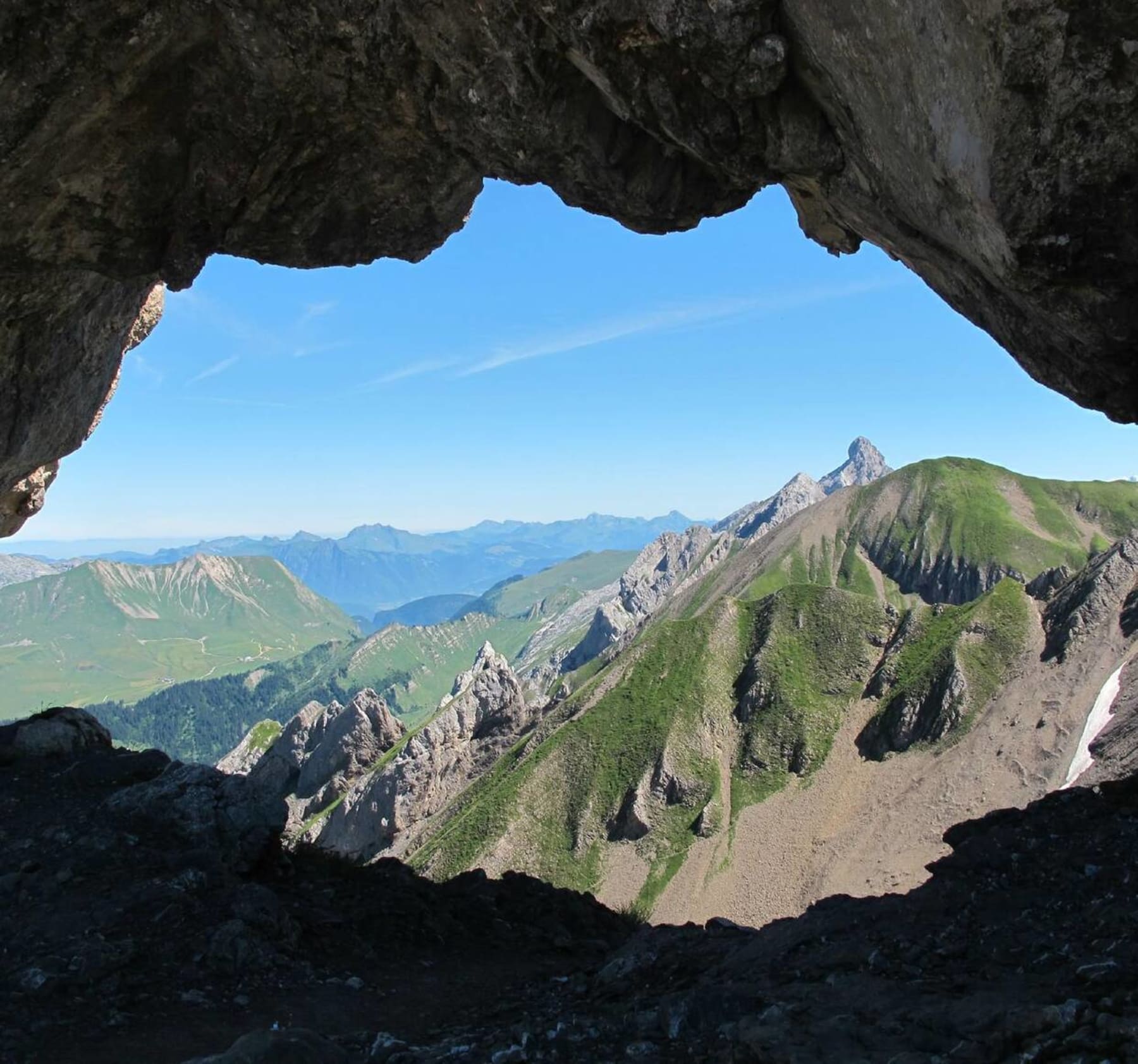 Randonnée La Clusaz - Trou de la mouche et fromagerie