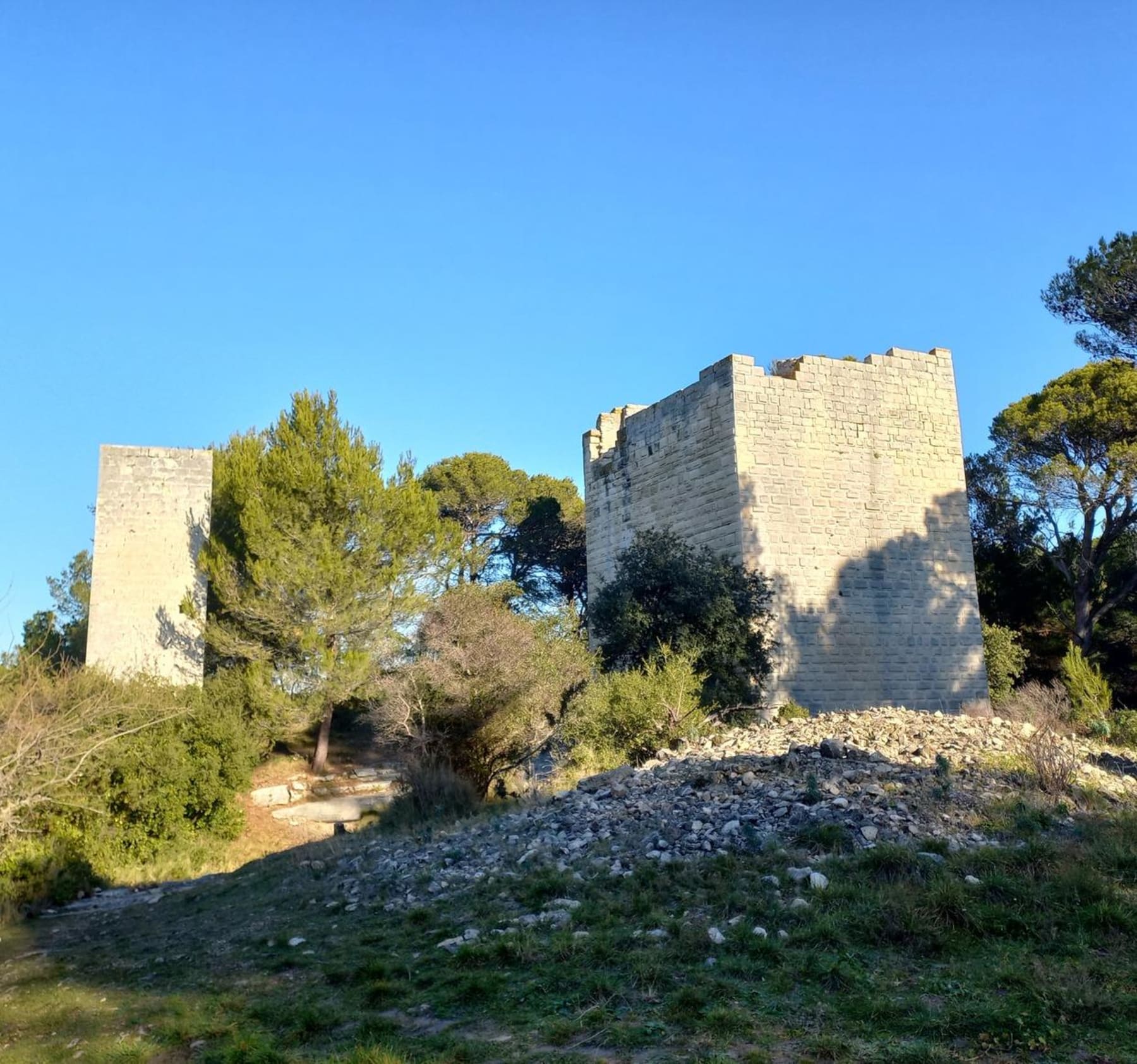 Randonnée Tarascon - La chapelle Saint-Gabriel