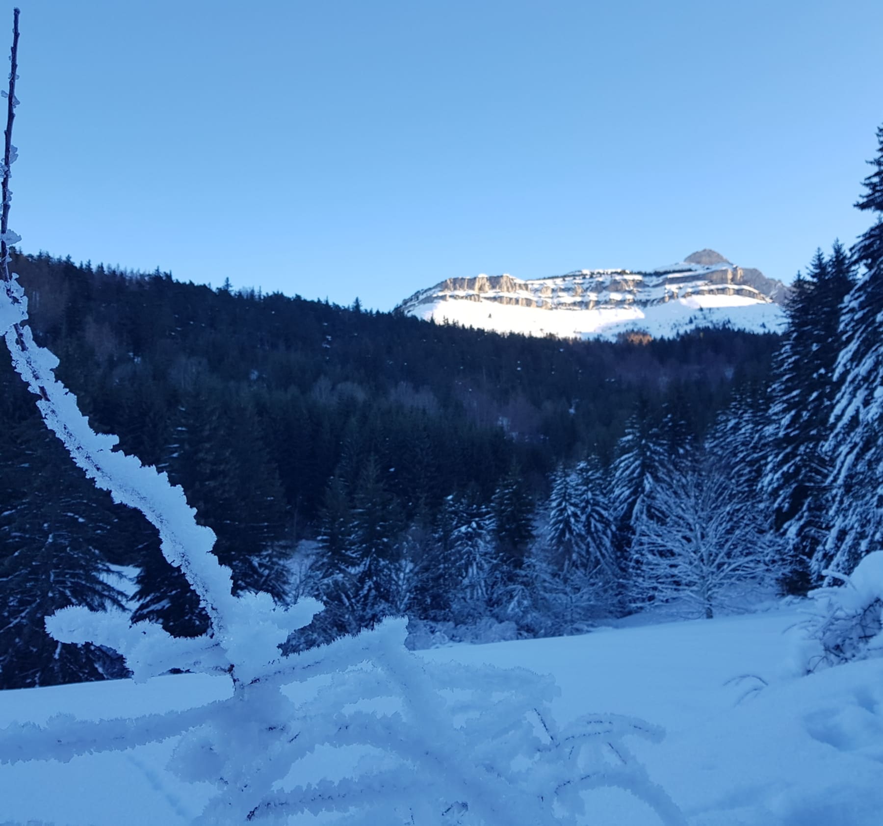 Randonnée Villard-de-Lans - Cascade de la Fauge et vue sur le massif du Vercors