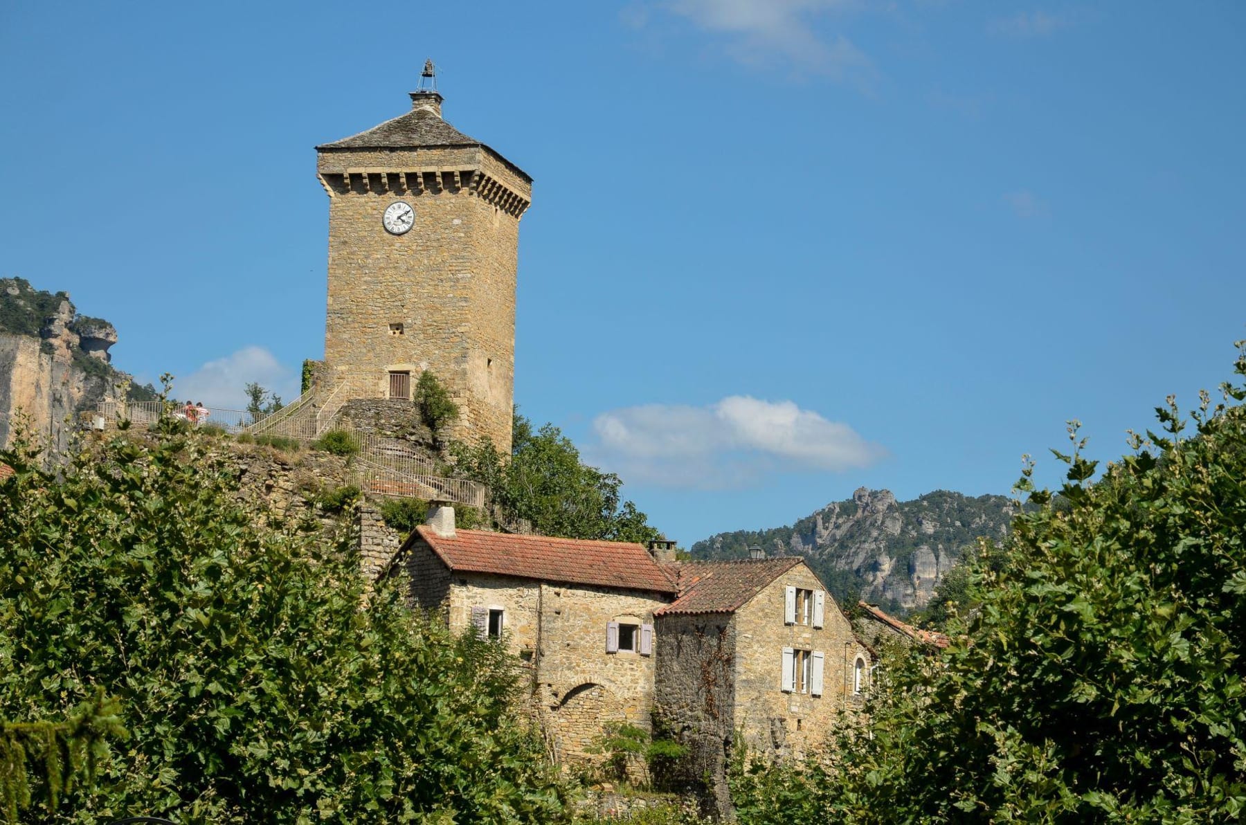 Randonnée Peyreleau - Panoramas de la Corniche du Causse Noir