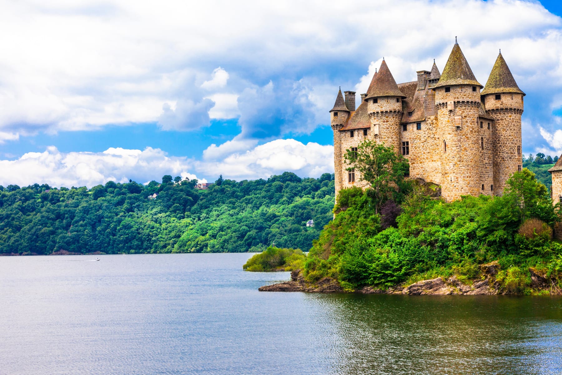 Randonnée Lanobre - Balade insouciante au bord du lac de la Siauve