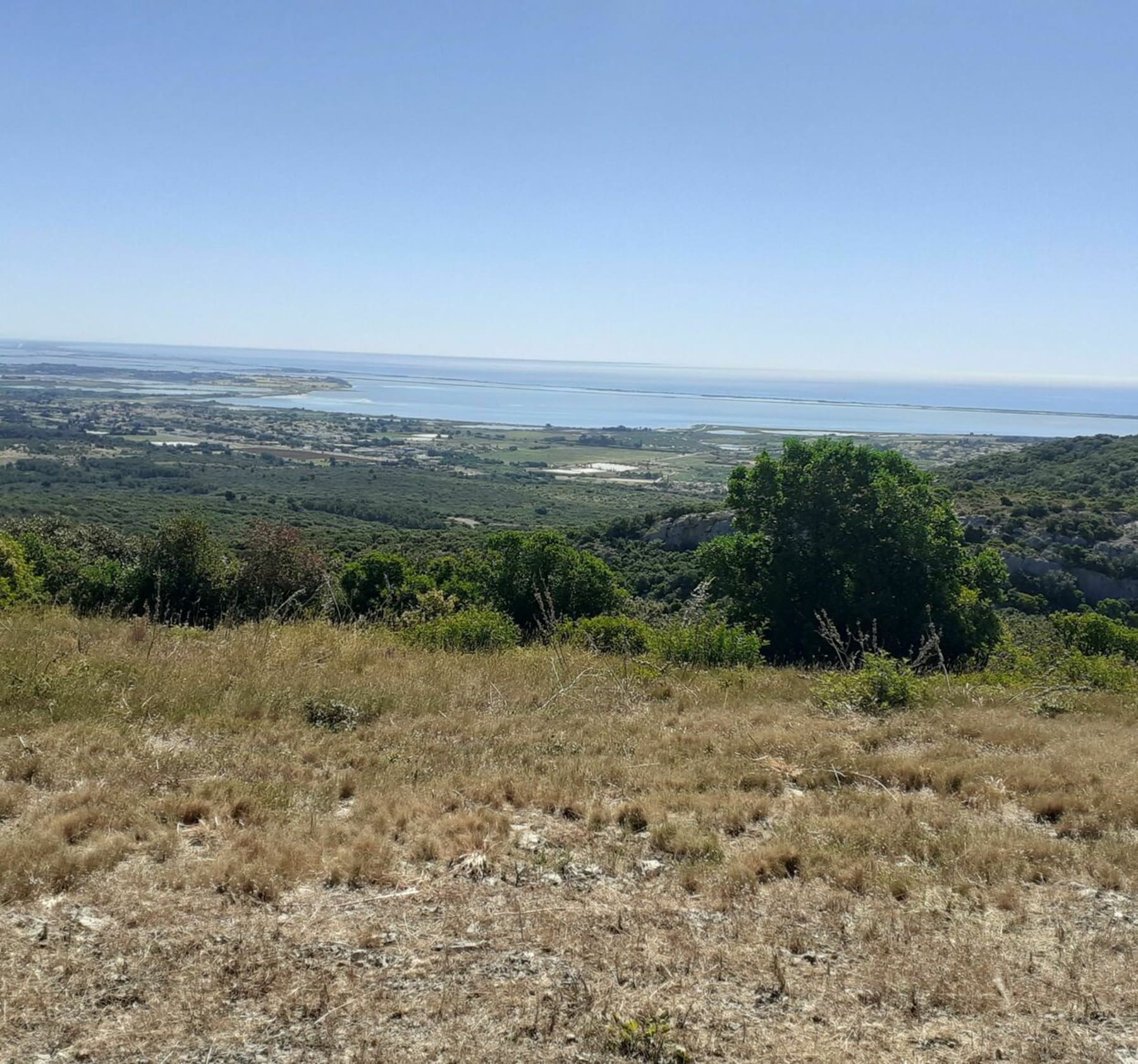 Randonnée Balaruc-le-Vieux - Superbe vue sur l'étang et sur la mer