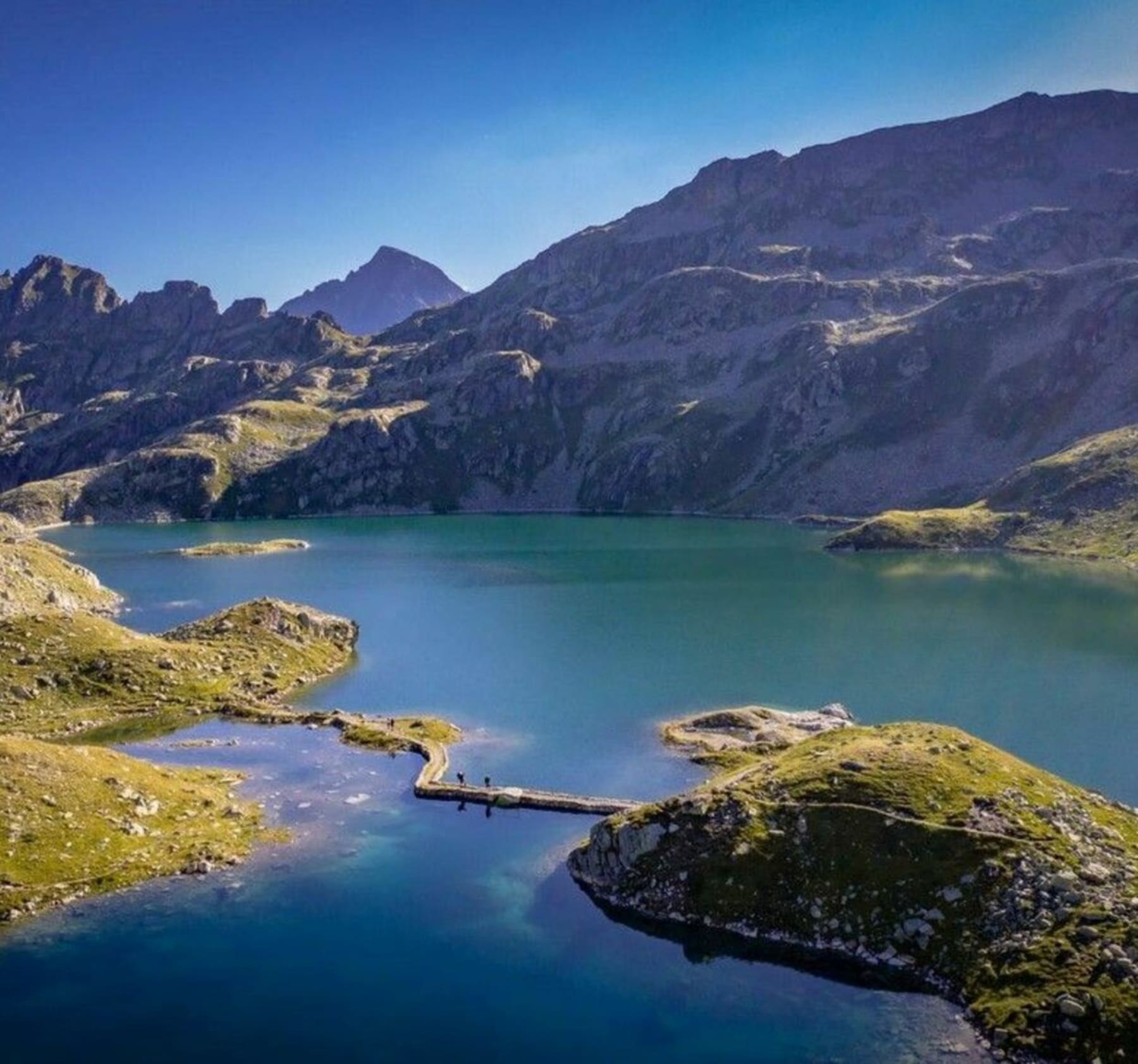 Randonnée Le Haut-Bréda - Lacs des Sept Laux depuis Fond de France