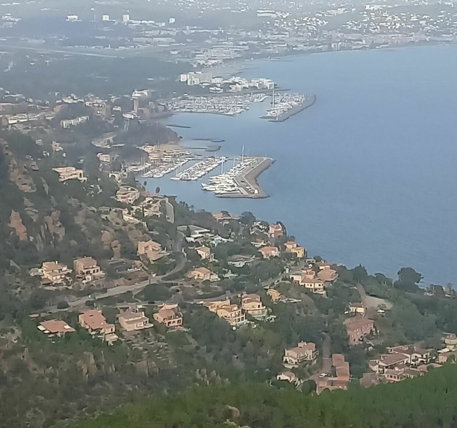 Randonnée  - Rocher des Monges depuis Theoule