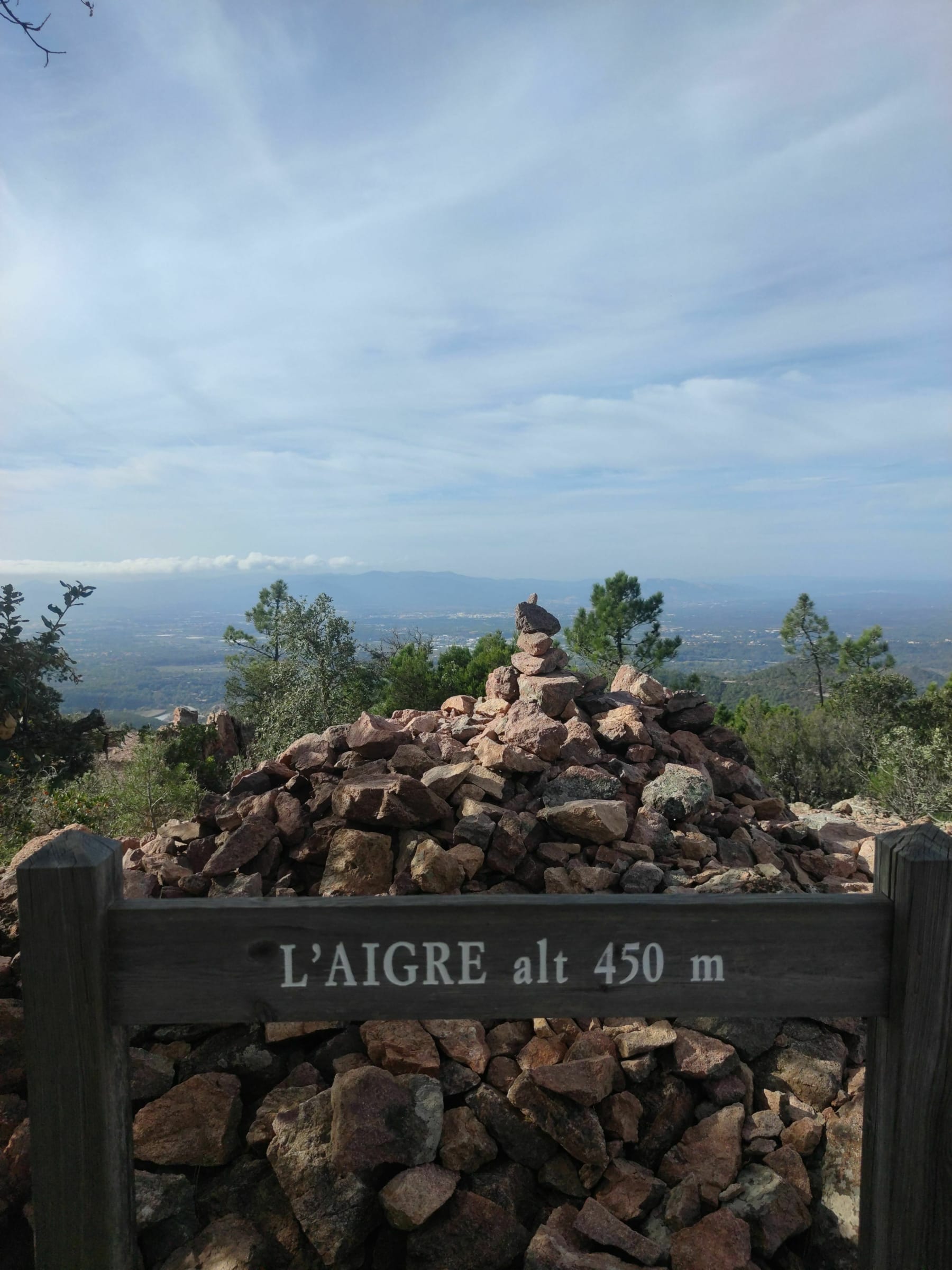 Randonnée Fréjus - Rando du Mont Aigre de Testanier