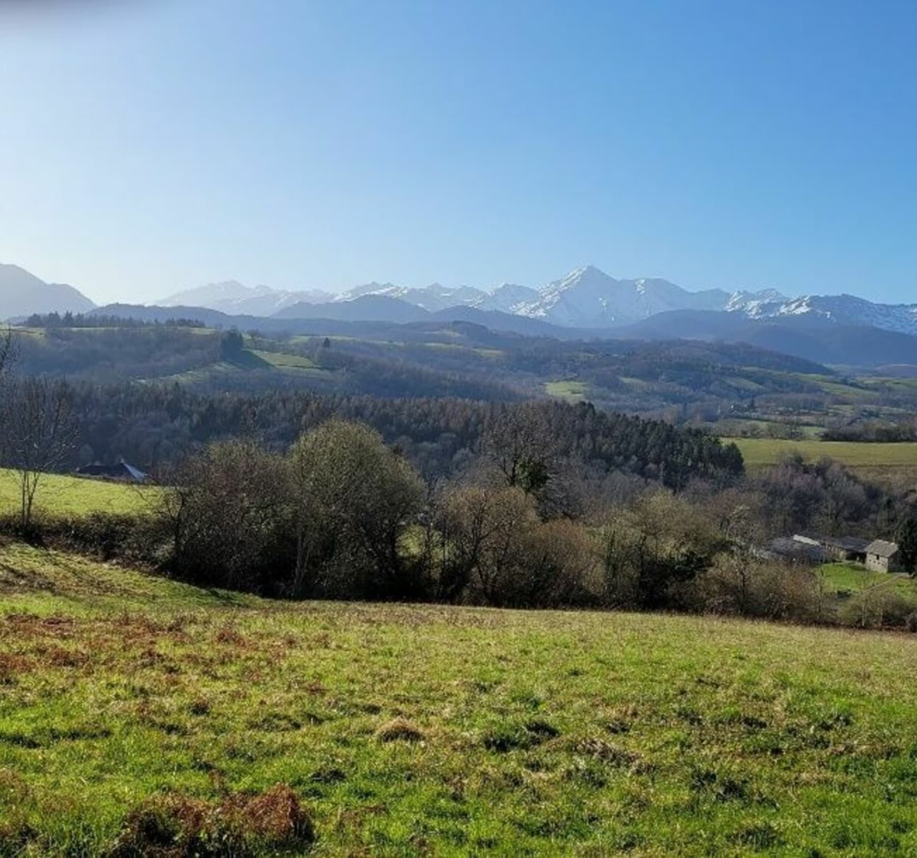 Randonnée Horgues - Marche nordique autour de Saint-Martin et Odos