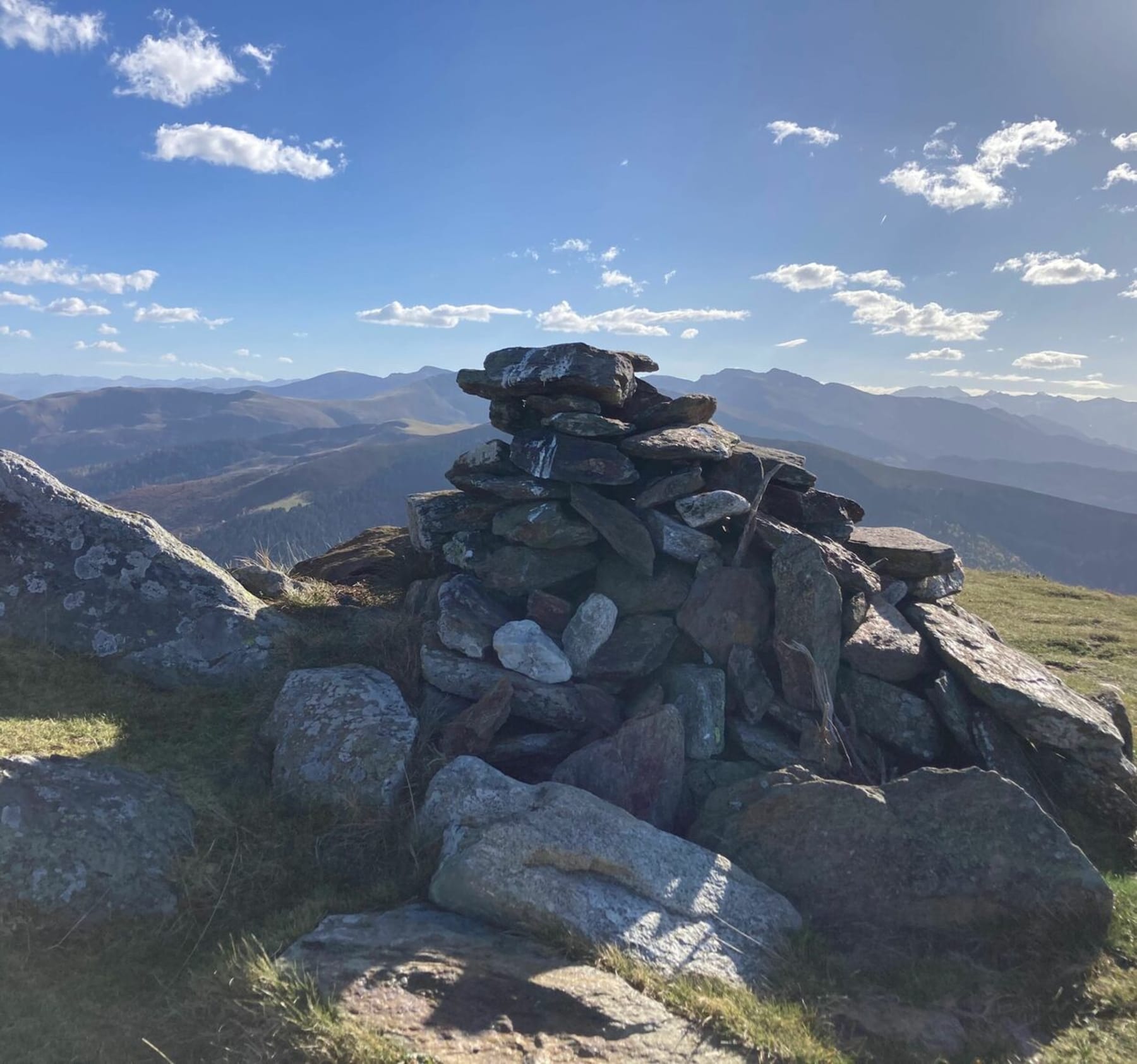 Randonnée Saurat - Pic de Razels depuis le Col de Port