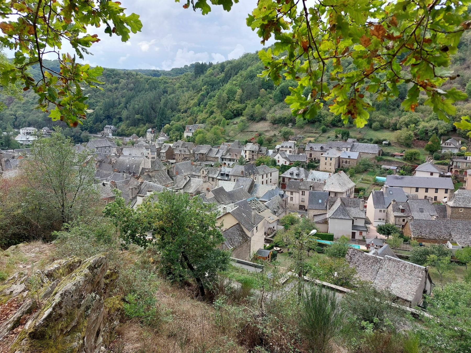 Randonnée Estaing - La boucle du Château d'Estaing par la Ponsarderie