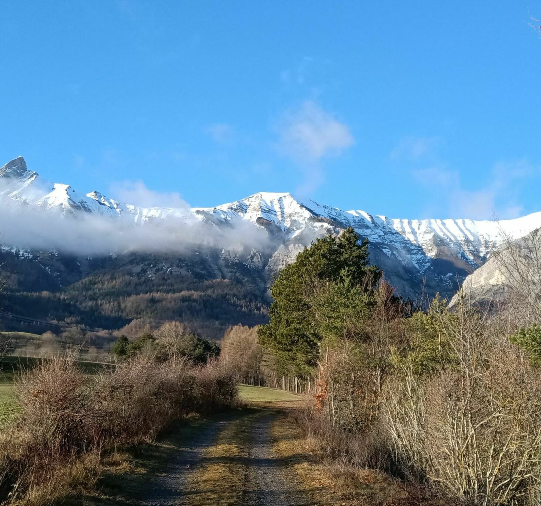 Randonnée la Fare  en Champsaur - Le long des torrents de Brutinel, sous l'Aiguille de Laye