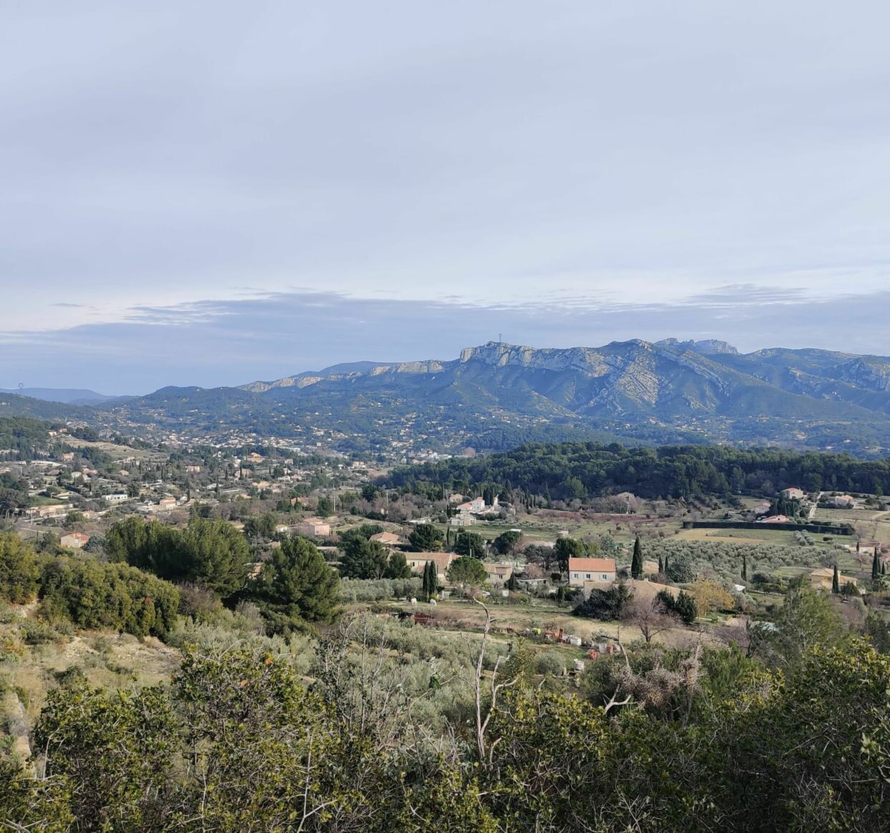 Randonnée Aubagne - Balade en VTT au Garlaban depuis Lascours